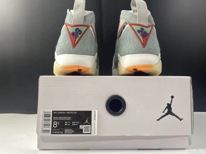 7 Neutral Air Grey Retro Jordan CT8528-002 0630